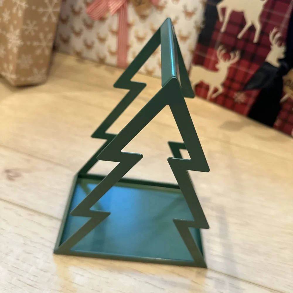 Target Wondershop bullseye dollar spot Christmas tree metal for candle